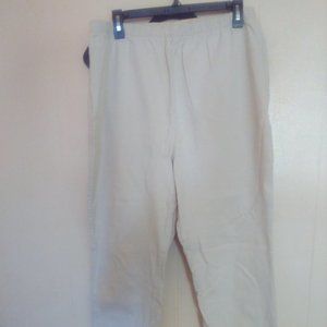 Cream color jean pants